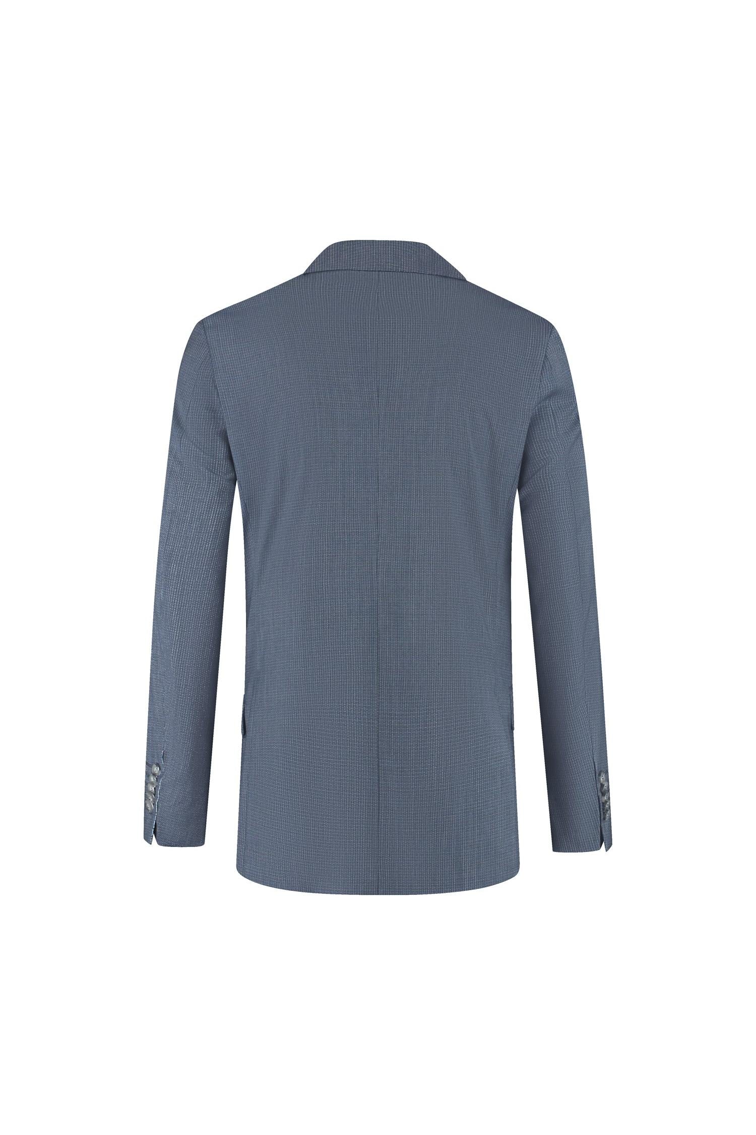 Pak 2-delig miniruit blauw-grijs