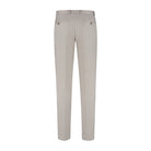 Pak 3-delig Pebble Stone beige broek met kiezelsteen textuur, onderaan zichtbaar.