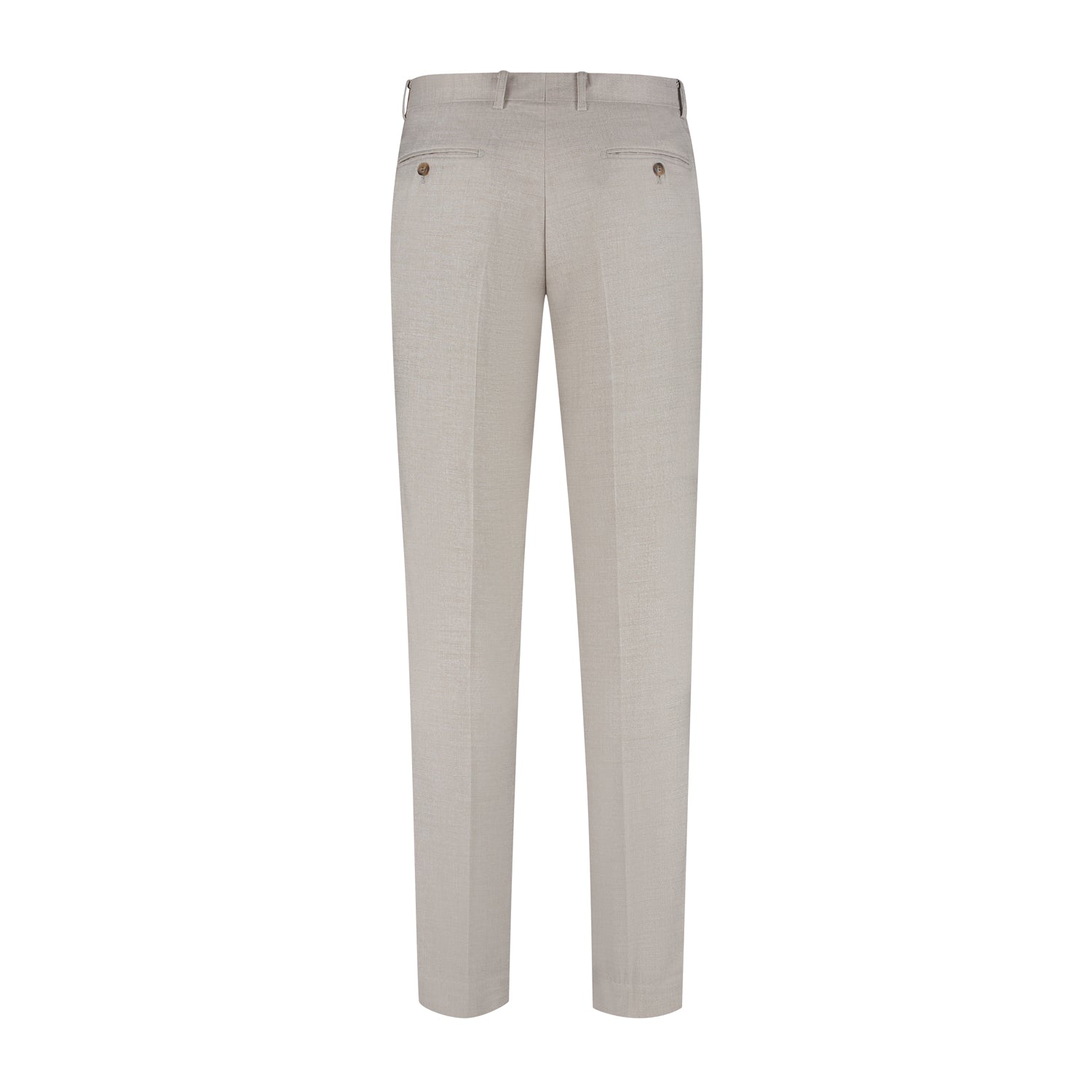 Pak 3-delig Pebble Stone beige broek met kiezelsteen textuur, onderaan zichtbaar.