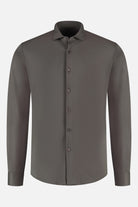 Pique structure stretch grey