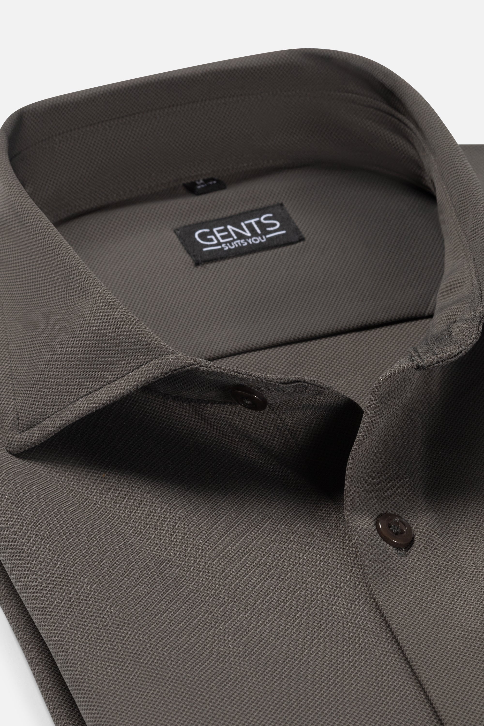 Pique structure stretch grey