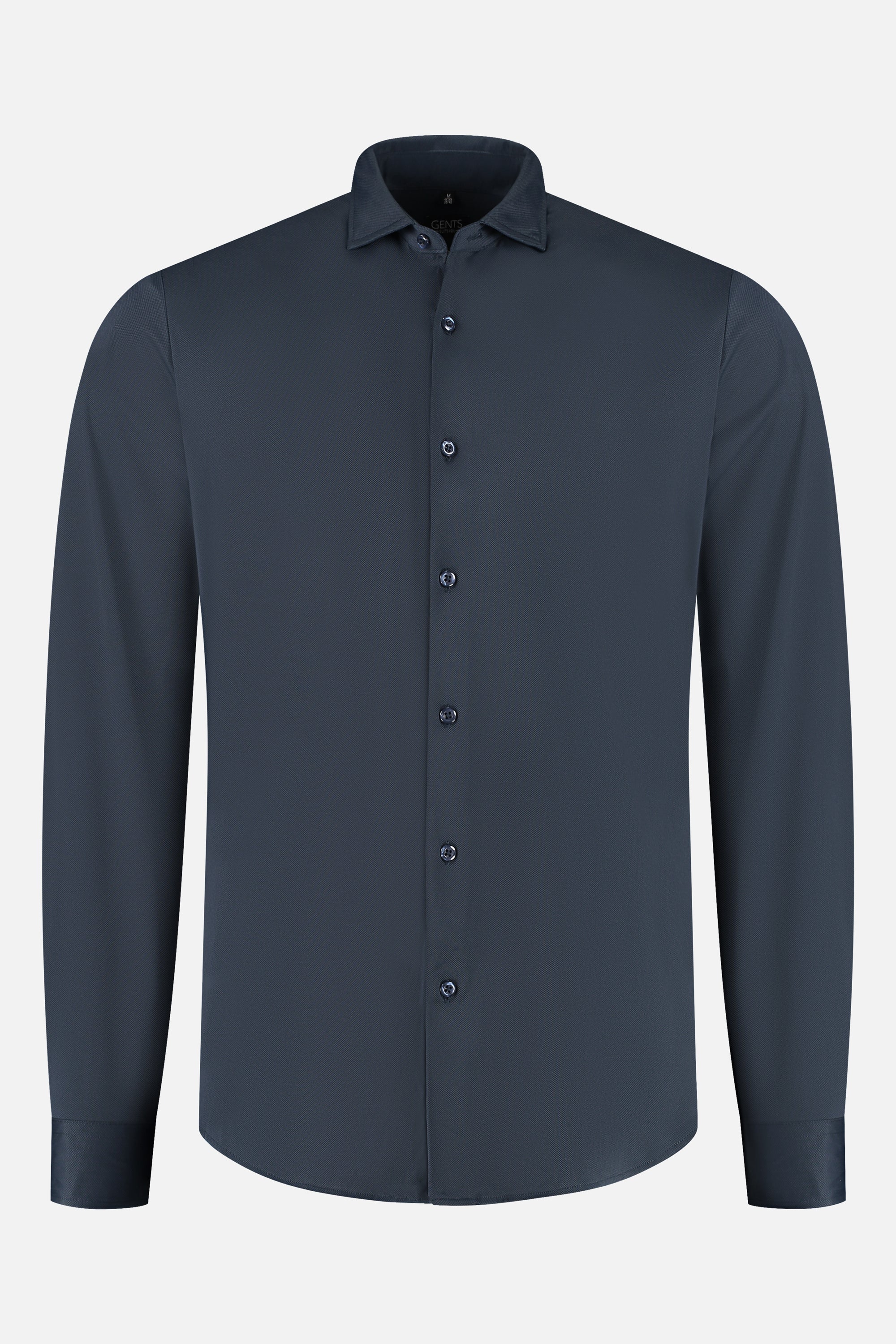 Pique structure stretch navy