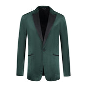 Dinnerjacket velvet groen