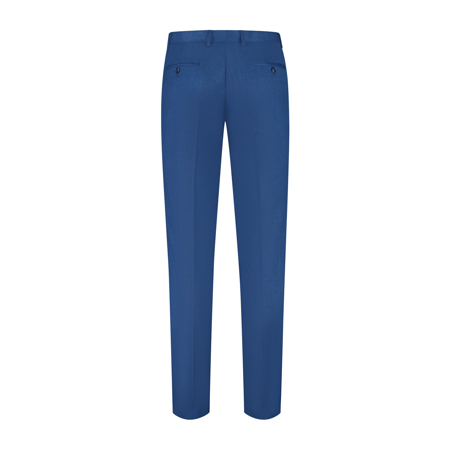 Pantalon linnenlook blauw