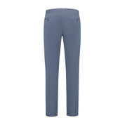 Chino print blauw