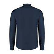 Overhemd Blumfontain Uni Navy (extra lange mouwen)