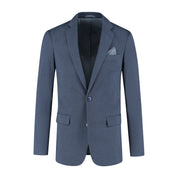 Jacket stretch birdseye blue