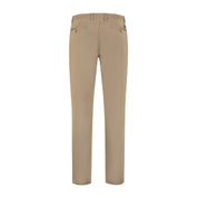 Chino stretch structuur camel