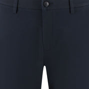 Chino stretch structuur navy