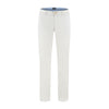 Chino linnenlook wit