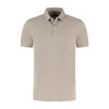 Shirt-polo 2-tone zand