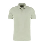 Shirt-polo 2-tone groen