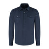 Overshirt corduroy blauw