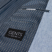 Pak linnenblend duifblauw
