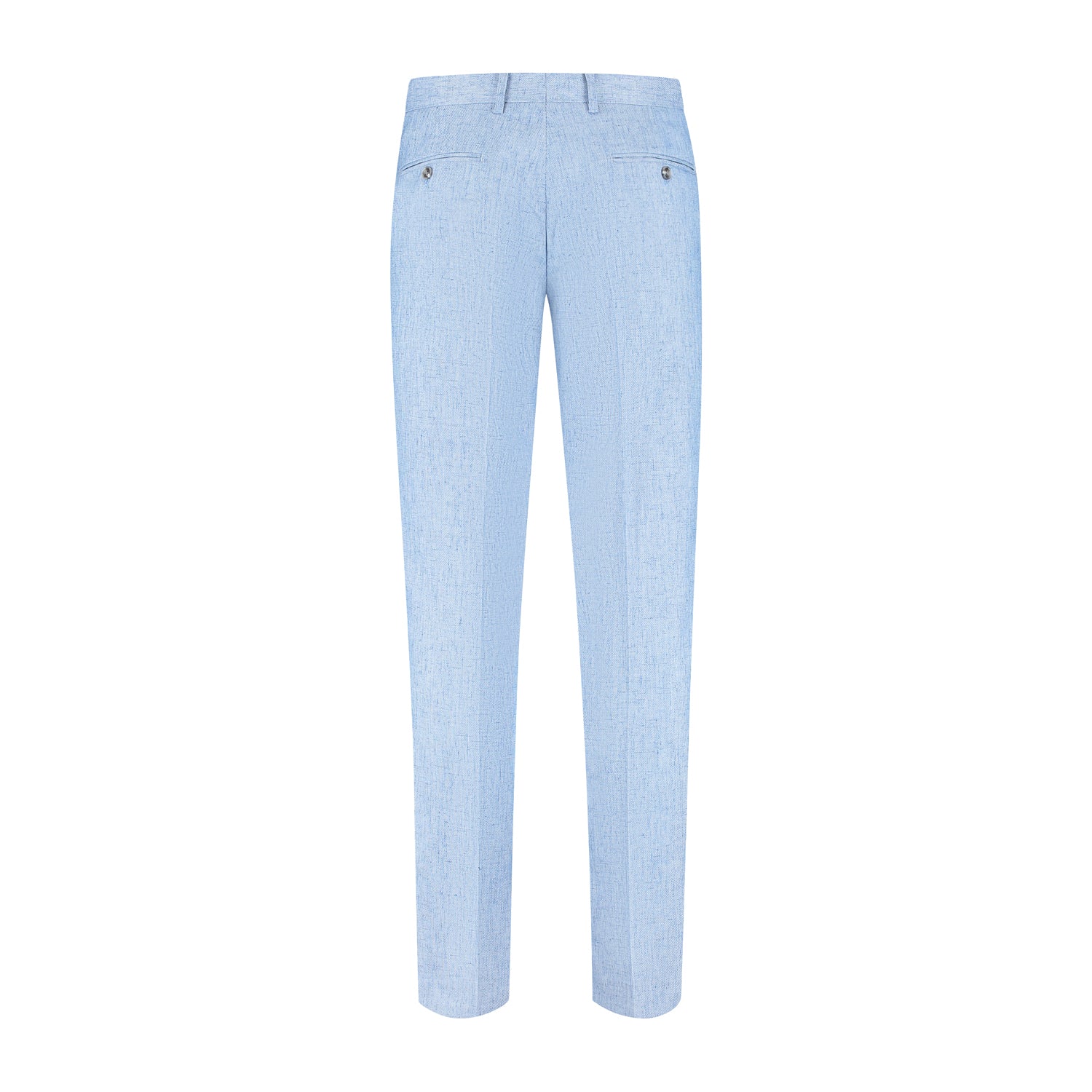 Pak linnenblend duifblauw