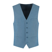 Gilet petrol blauw