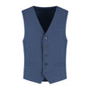 Gilet comfort stretch royalblue Mixmatch