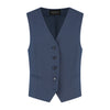 Damesgilet comfort stretch royalblue