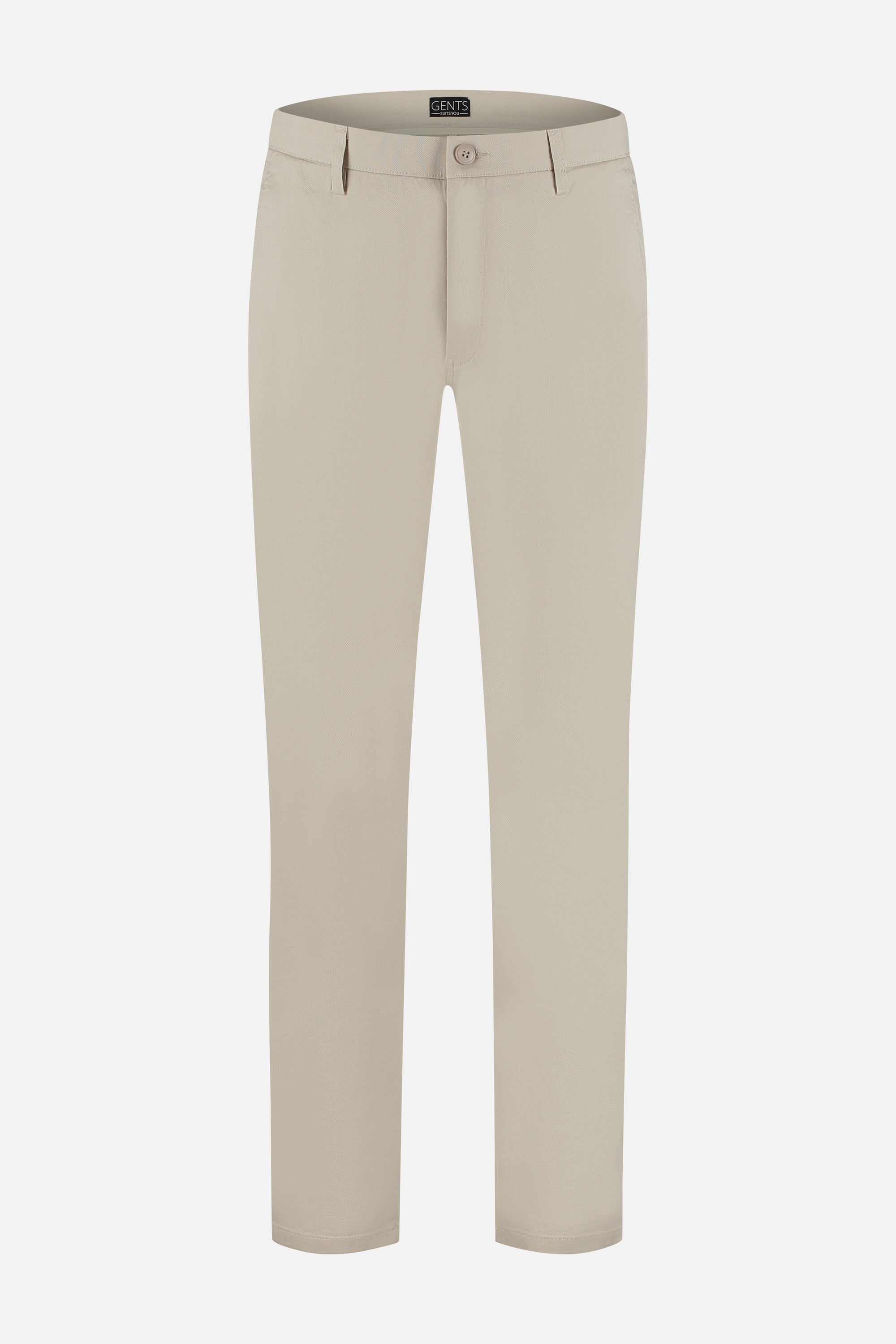 Chino stretch dobby zand stylish beige pants for comfortable and versatile wear.