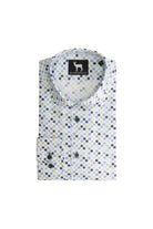 Balprint blauw-groen