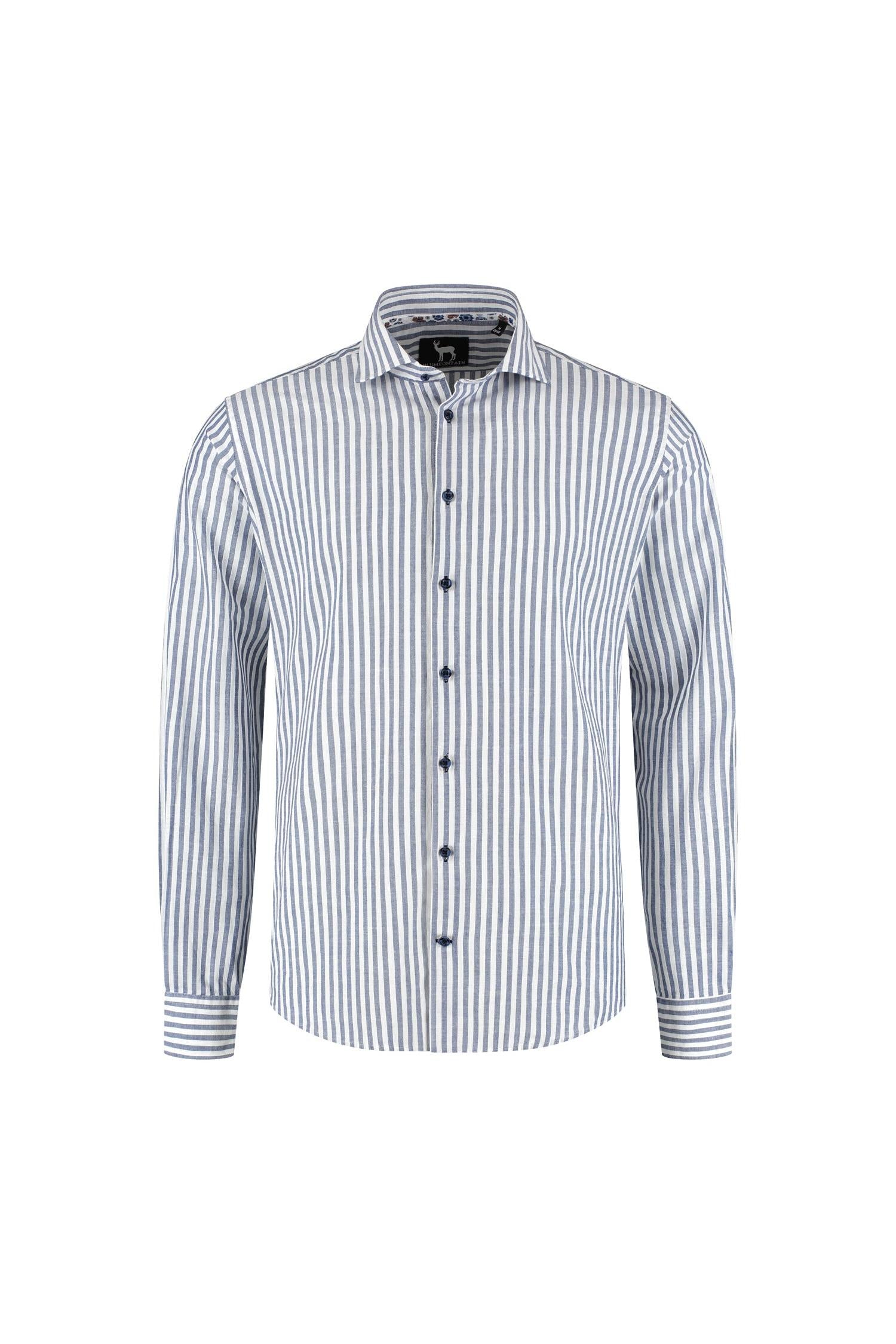 Blumfontain balkstreep navy