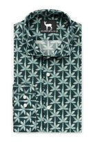 Blumfontain bloemprint groen