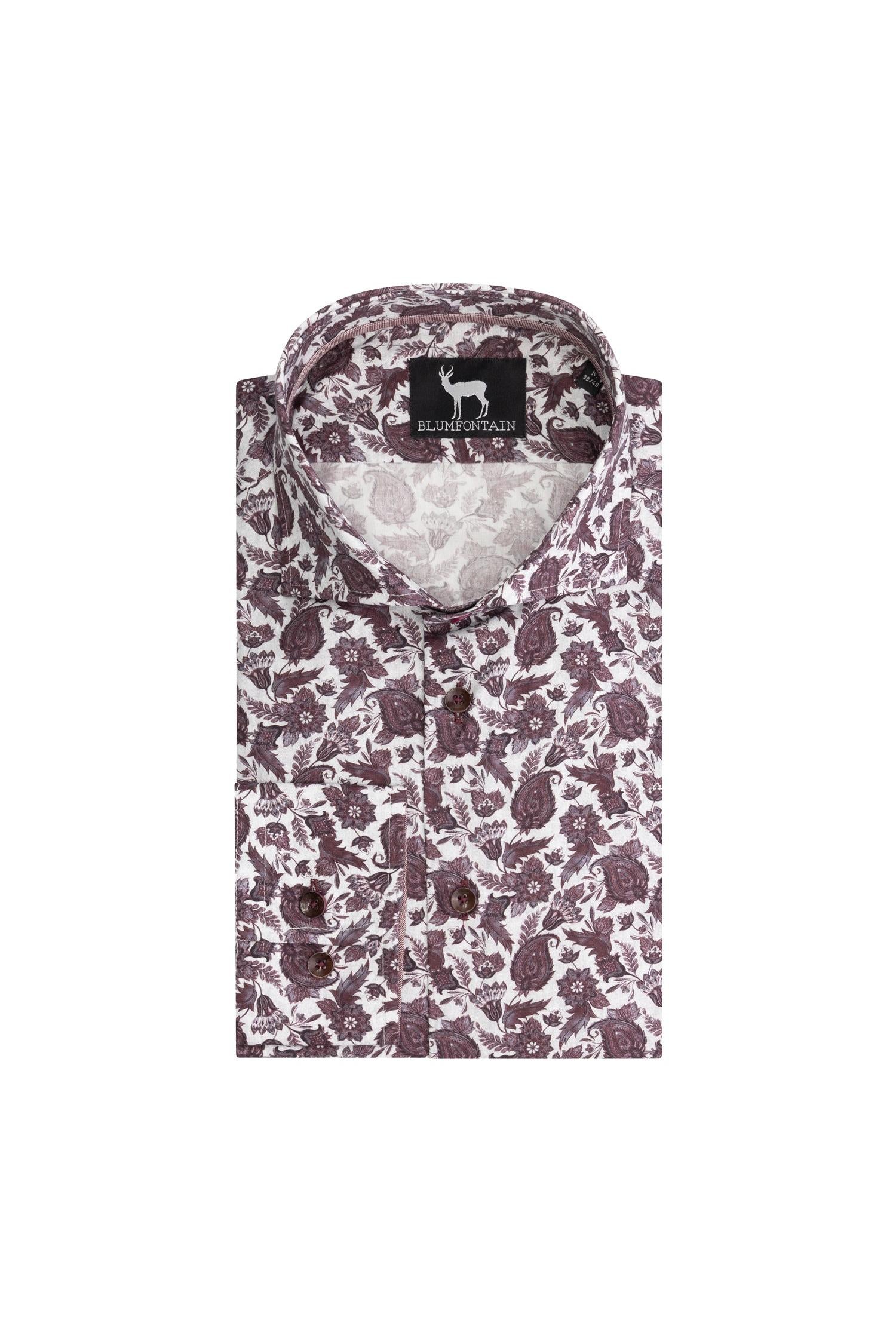 Blumfontain bloemprint rood ML7