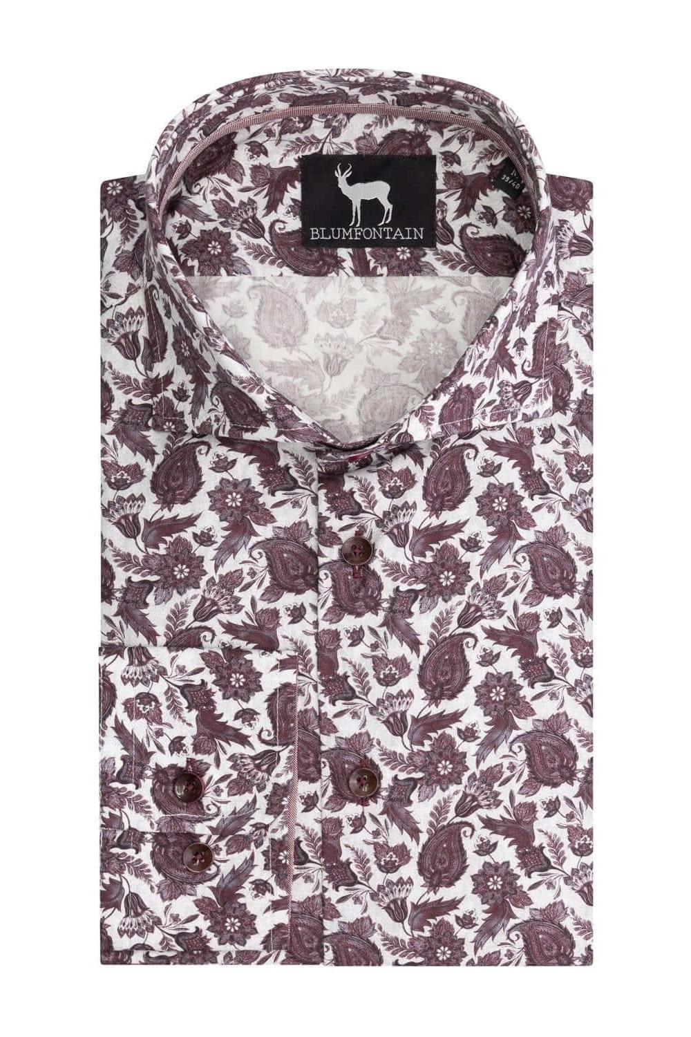 Blumfontain bloemprint rood ML7