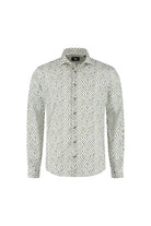 Blumfontain cirkelprint groen