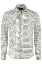 Blumfontain cirkelprint groen