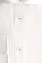 Blumfontain linnenprint uni wit ML7