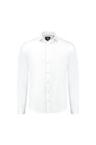 Blumfontain linnenprint uni wit ML7