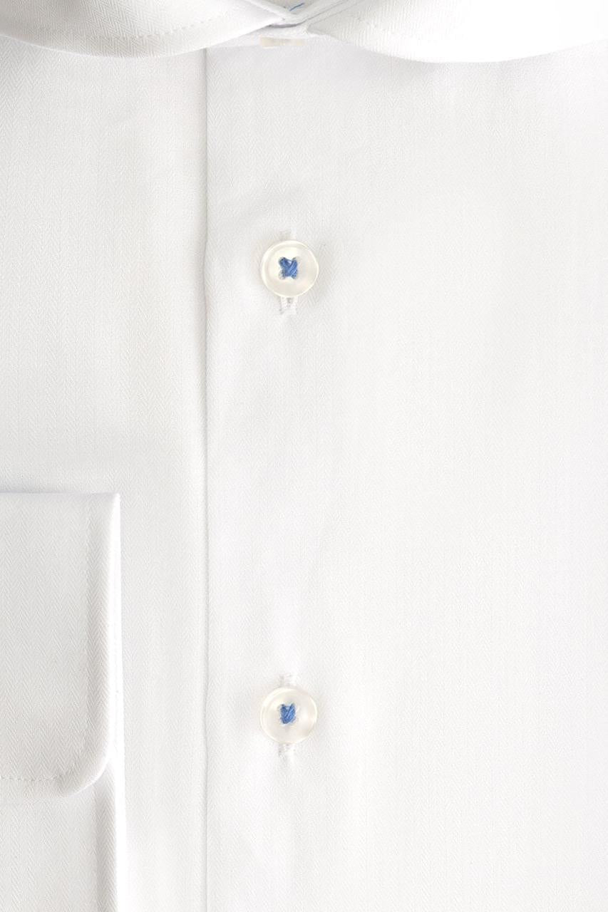 Blumfontain linnenprint uni wit ML7