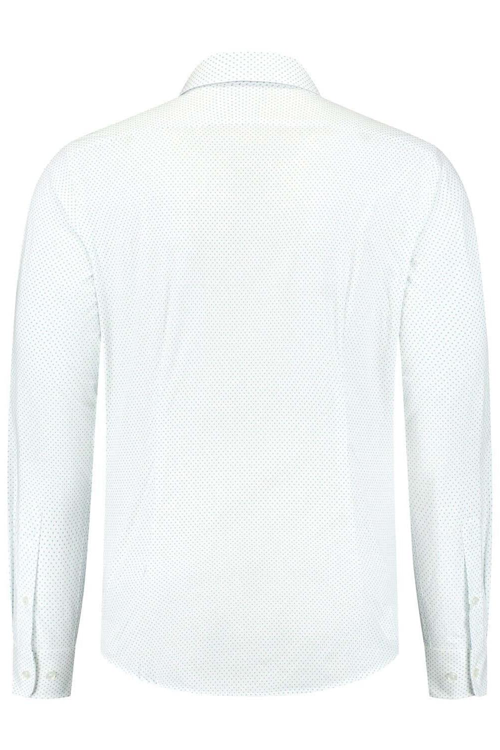 Blumfontain triangle print groen-blauw ML7