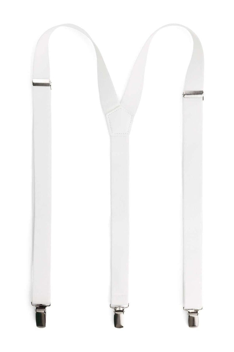 Bretels basis elastiek wit