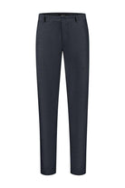 Broek katoen-stretch denimblauw