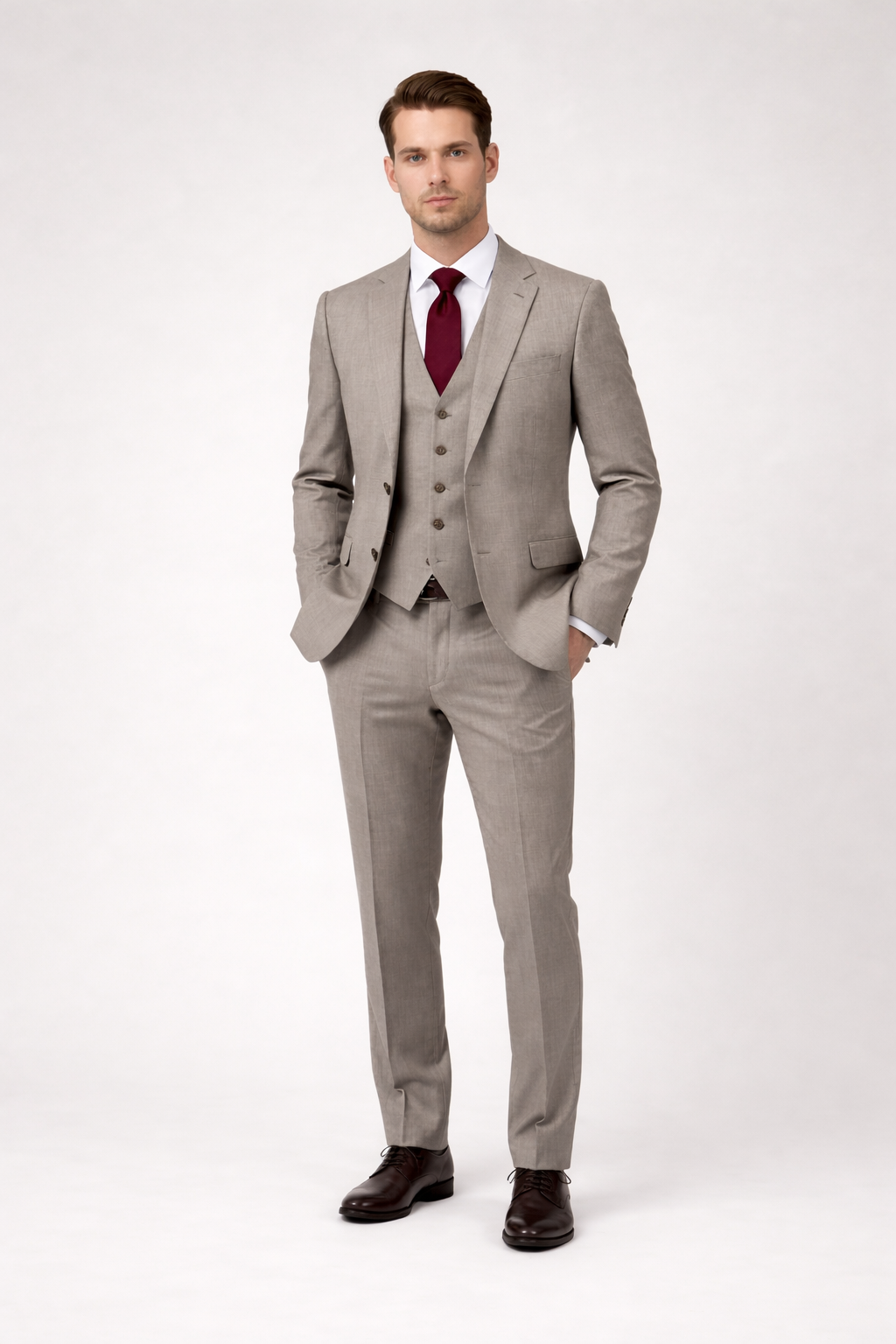 Pak 3-delig Pebble Stone in een stijlvolle uitstraling met een kiezelsteen textuur.