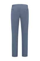 Chino print blauw