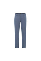 Chino print blauw