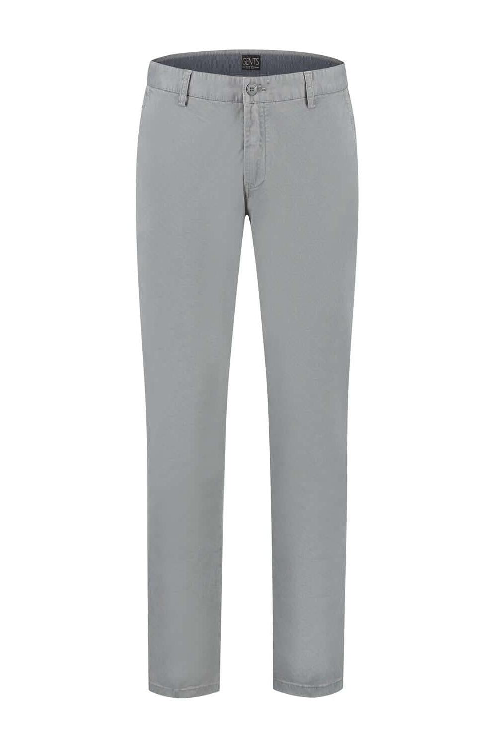Chino print grijs
