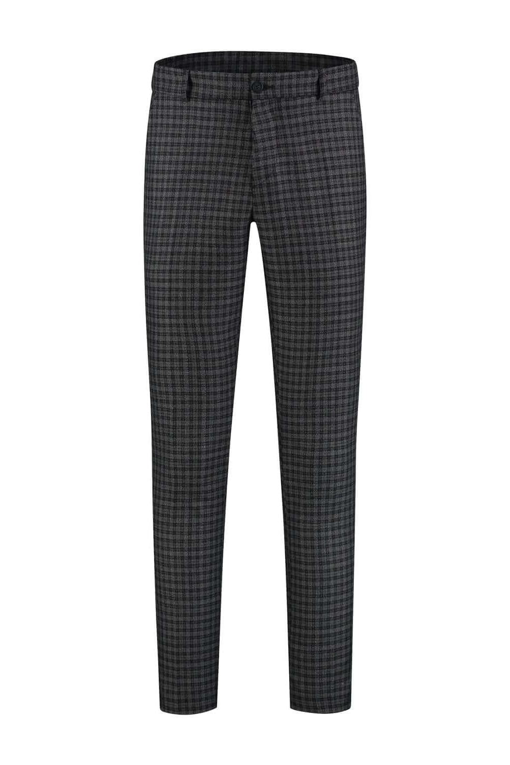 Chino slim ruit grijs