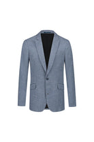 Colbert ruitstructuur blauw