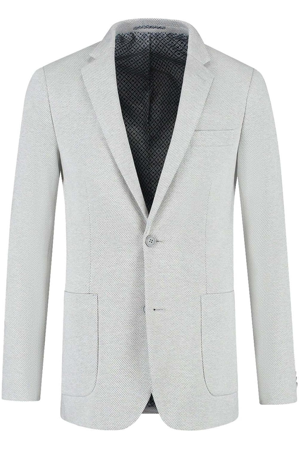 Pak Stretch Lichtgrijs 2-delig