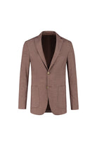 Colbert uni melange roodbruin