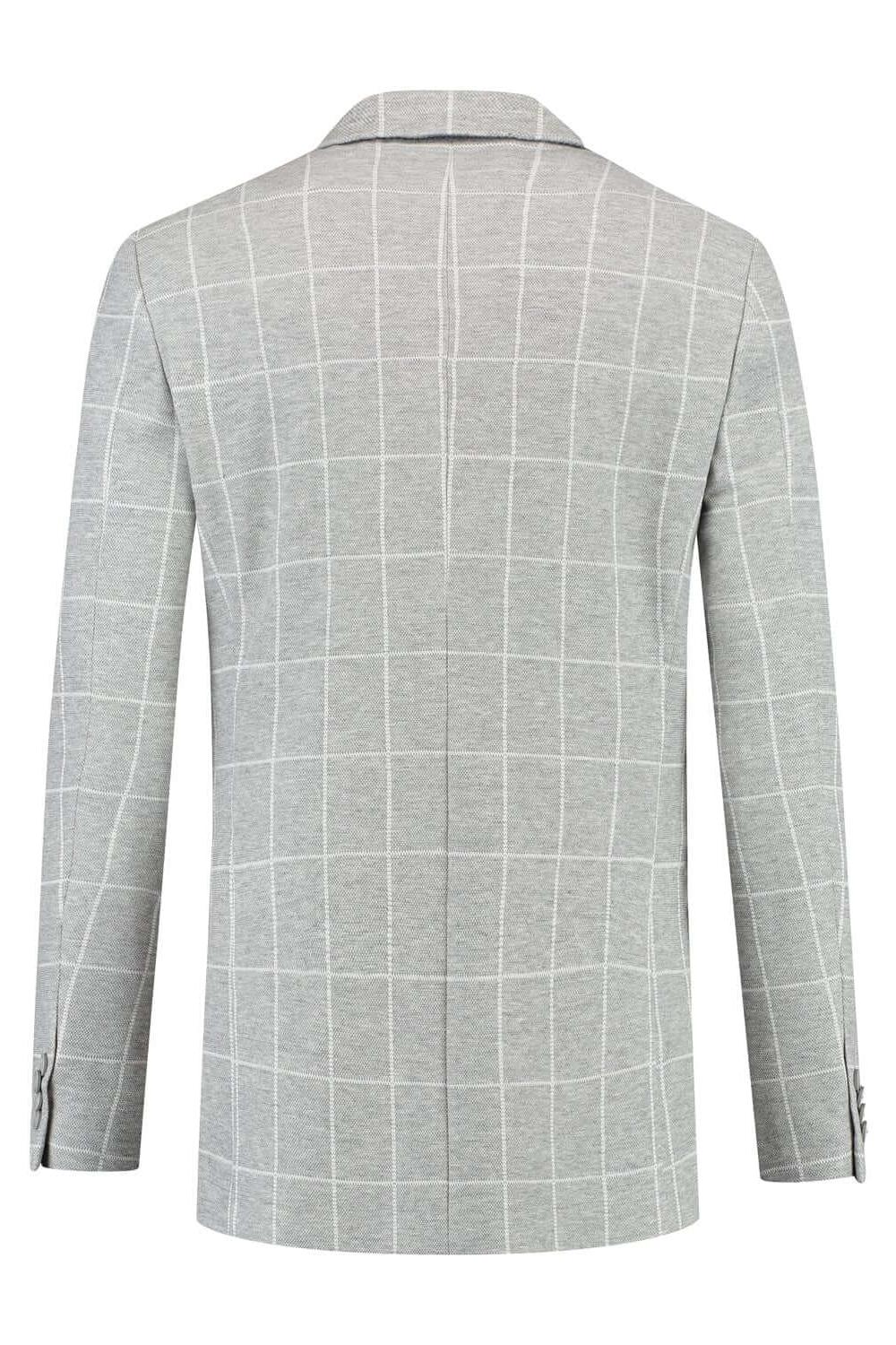 Colbert windowpane grijs