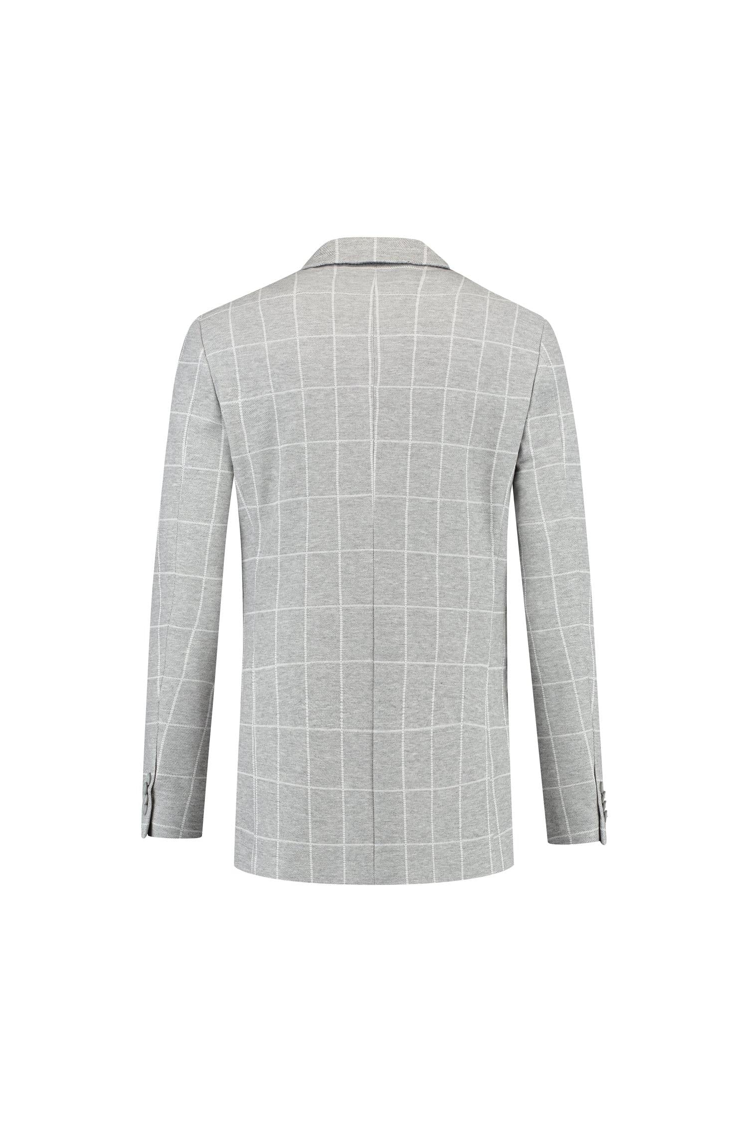 Colbert windowpane grijs