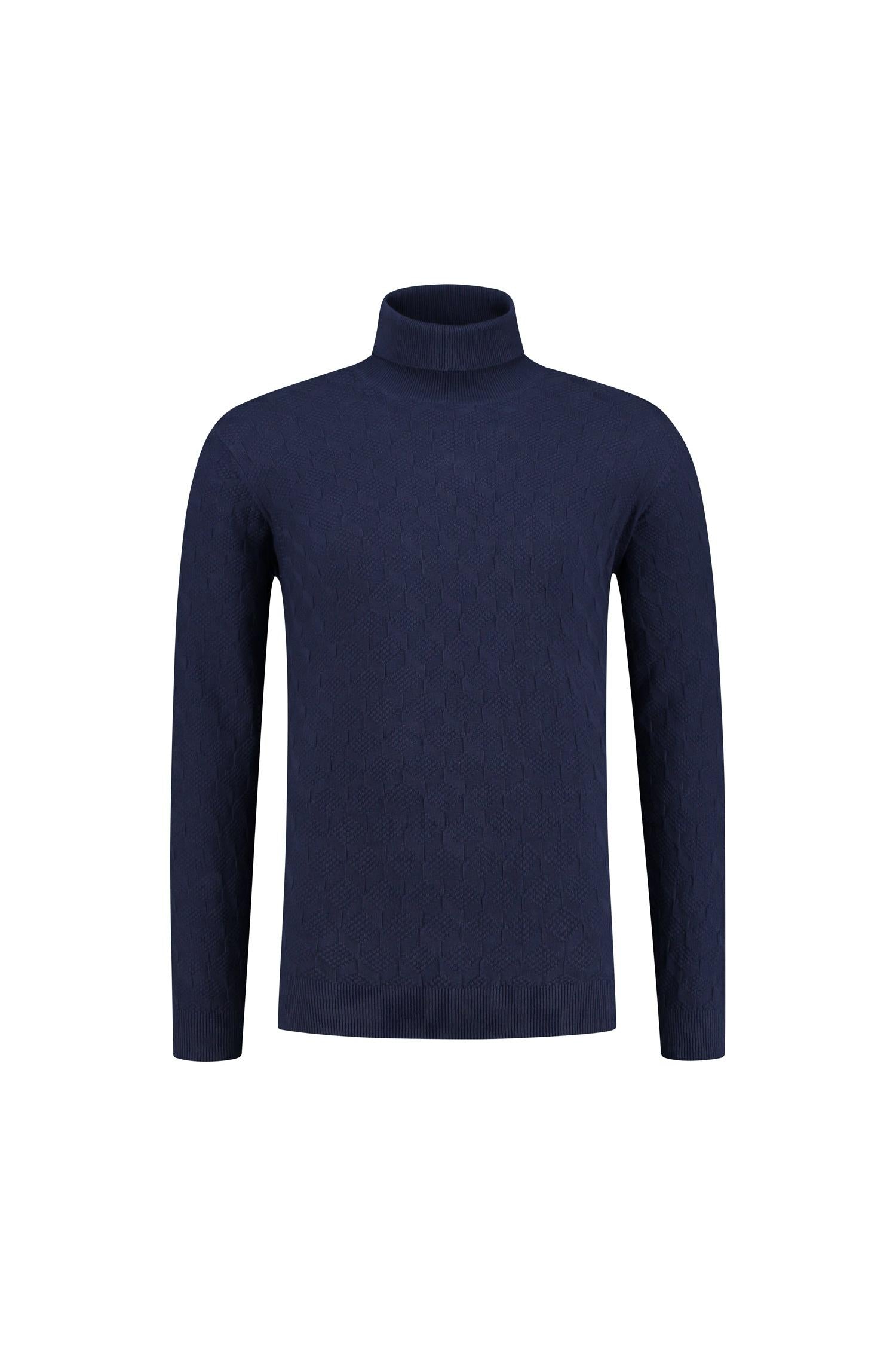 Coltrui jacquard blauw