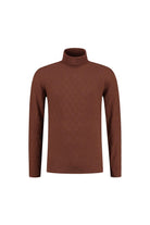 Coltrui jacquard brique