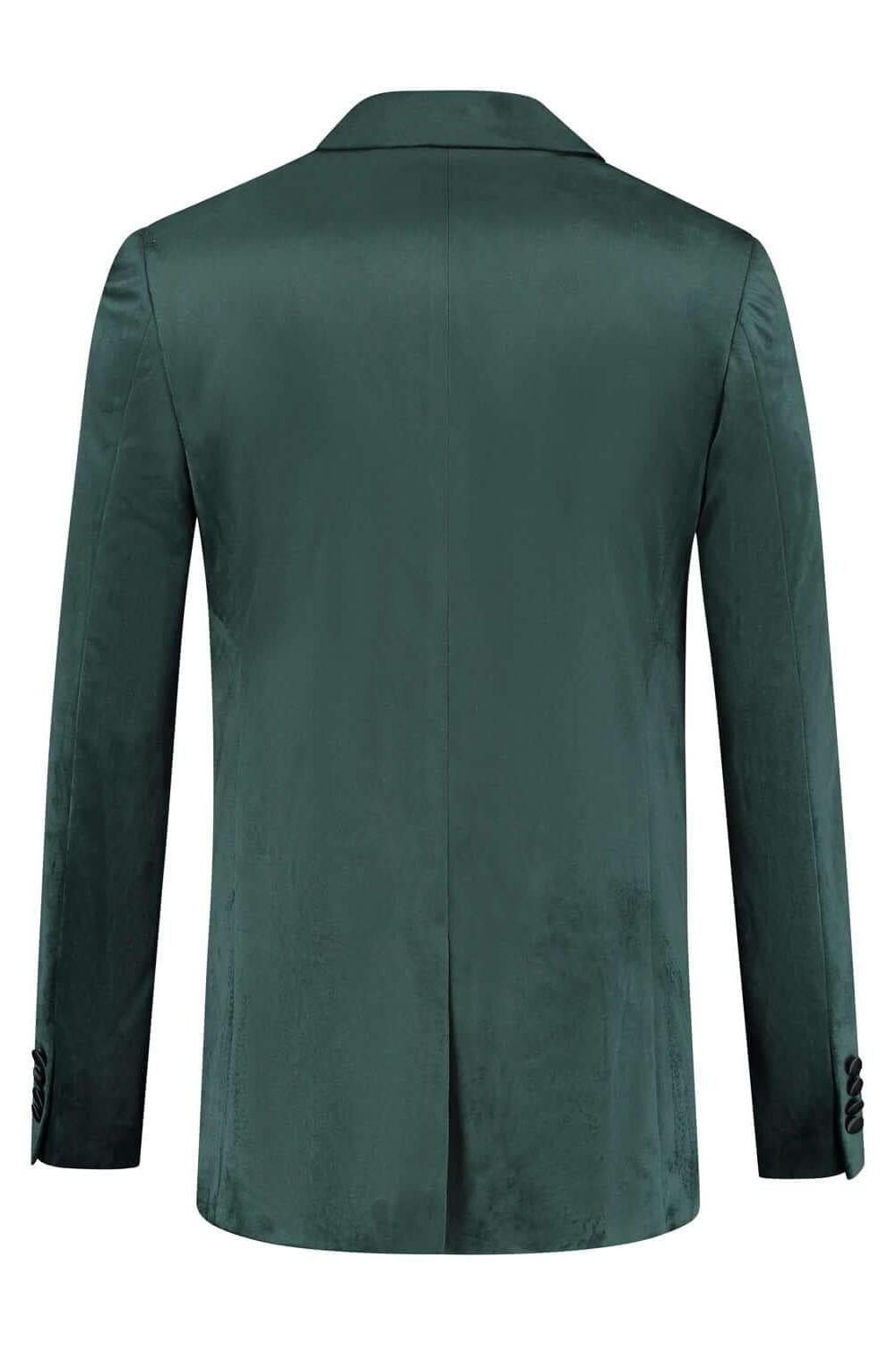 Dinnerjacket velvet groen