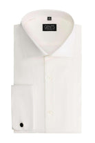 GENTS dubbele manchet ecru